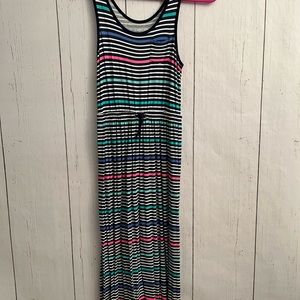 Girls Cherokee Striped Maxi Dress